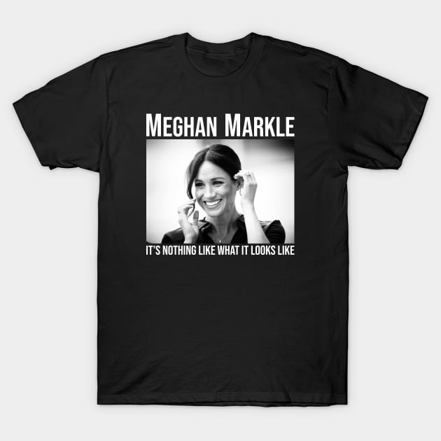 Meghan Markle Quotes T-Shirt by Mavioso Pattern